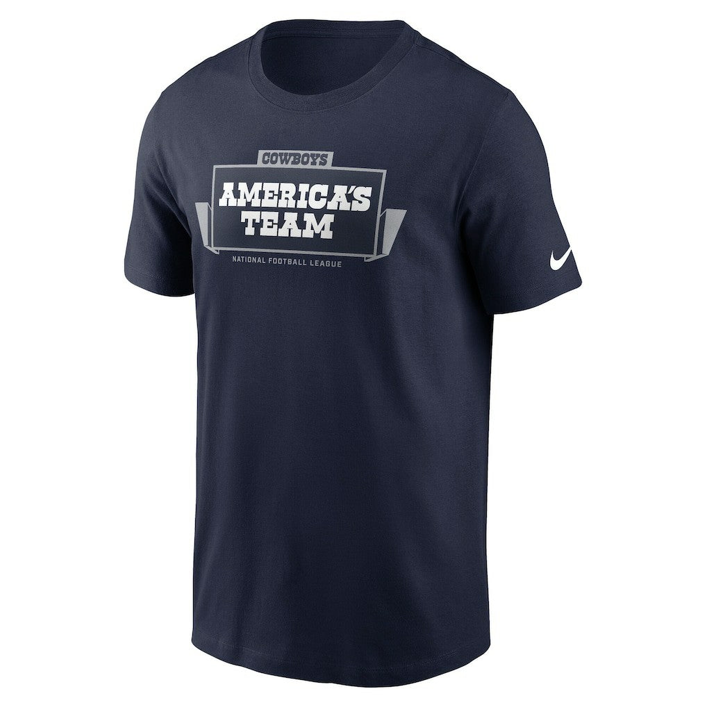 Dallas Cowboys Primetime Local Essential T-Shirt Navy