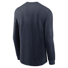 Chicago Bears Play to Win Essential Long Sleeve T-Shirt Navy