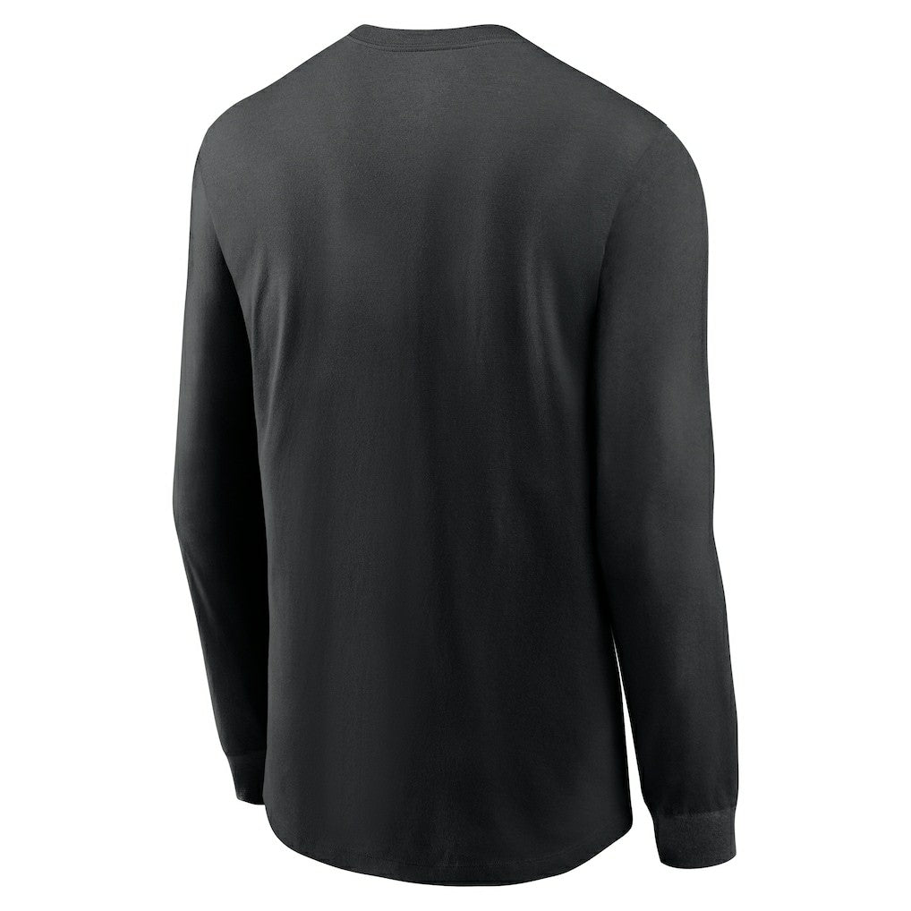 Las Vegas Raiders Play to Win Essential Long Sleeve T-Shirt Black