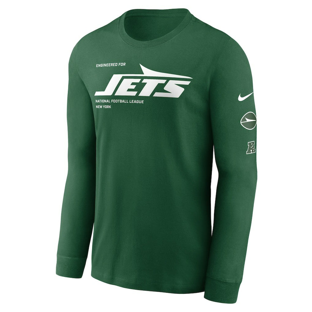 New York Jets Play to Win Essential Long Sleeve T-Shirt Green