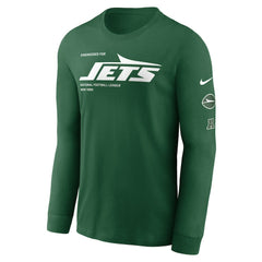 New York Jets Play to Win Essential Long Sleeve T-Shirt Green