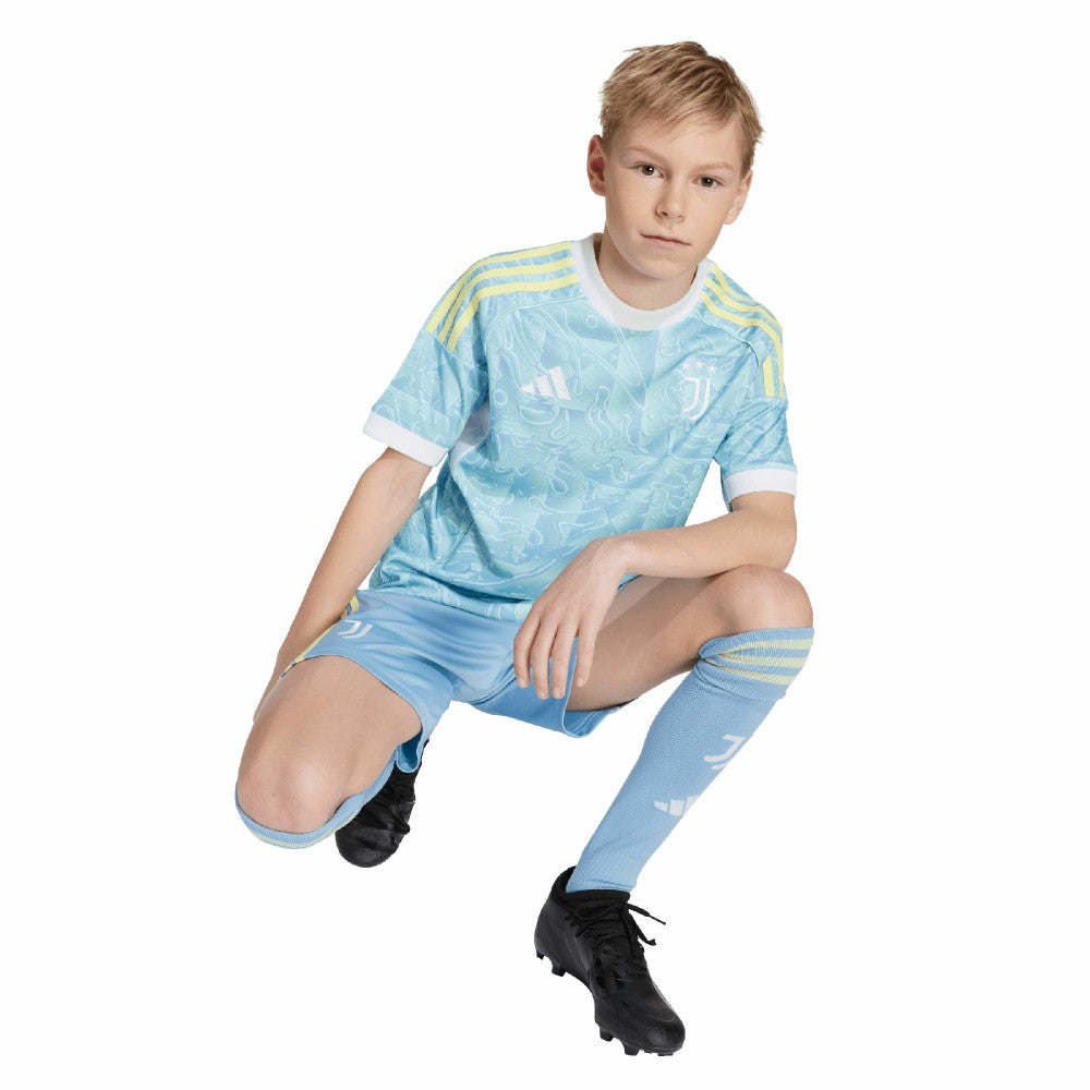 Juventus Youth 2025/26 Away Replica Jersey Blue