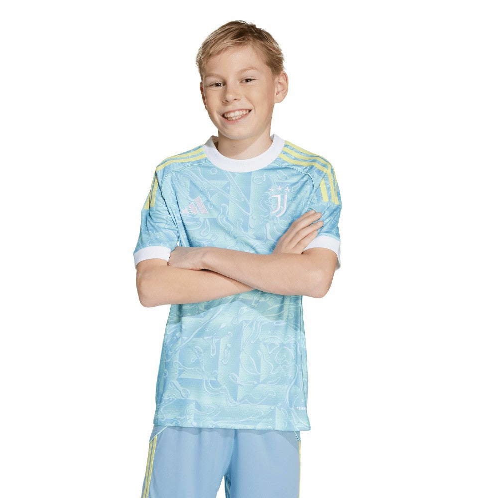 Juventus Youth 2025/26 Away Replica Jersey Blue