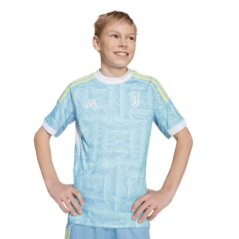 Juventus Youth 2025/26 Away Replica Jersey Blue