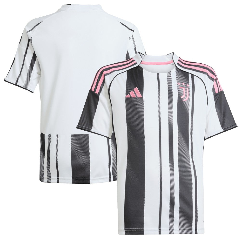 Juventus Youth 2025/26 Home Replica Jersey White