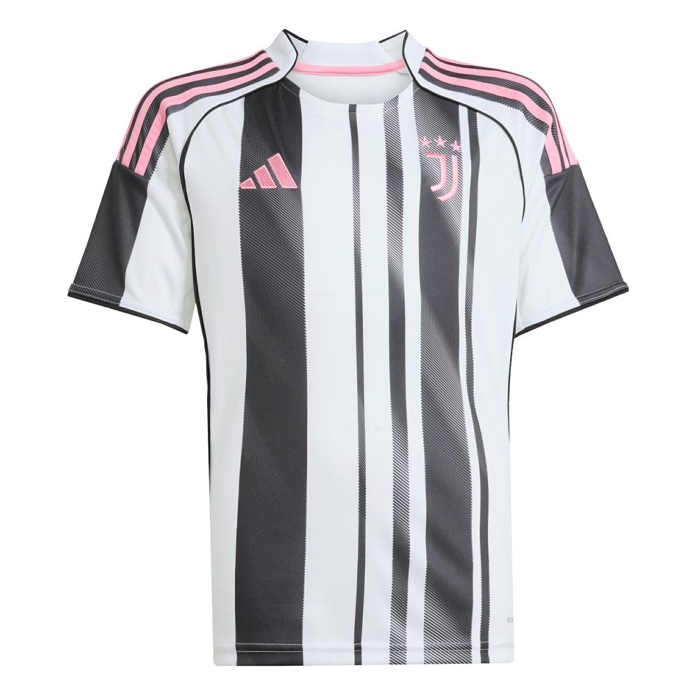 Juventus Youth 2025/26 Home Replica Jersey White