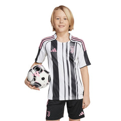 Juventus Youth 2025/26 Home Replica Jersey White