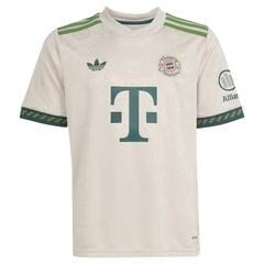Bayern Munich Youth 2025/26 Fourth Replica Jersey Tan