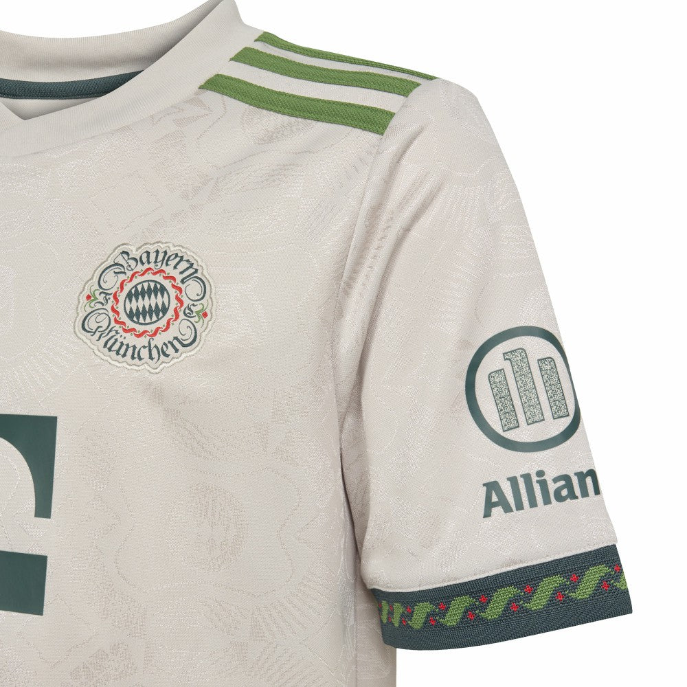 Bayern Munich Youth 2025/26 Fourth Replica Jersey Tan