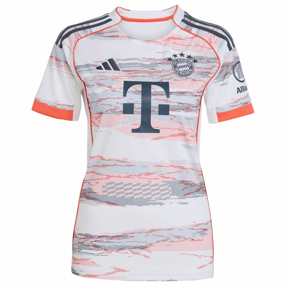 Bayern Munich Women's 2025/26 Away Replica Jersey White shop