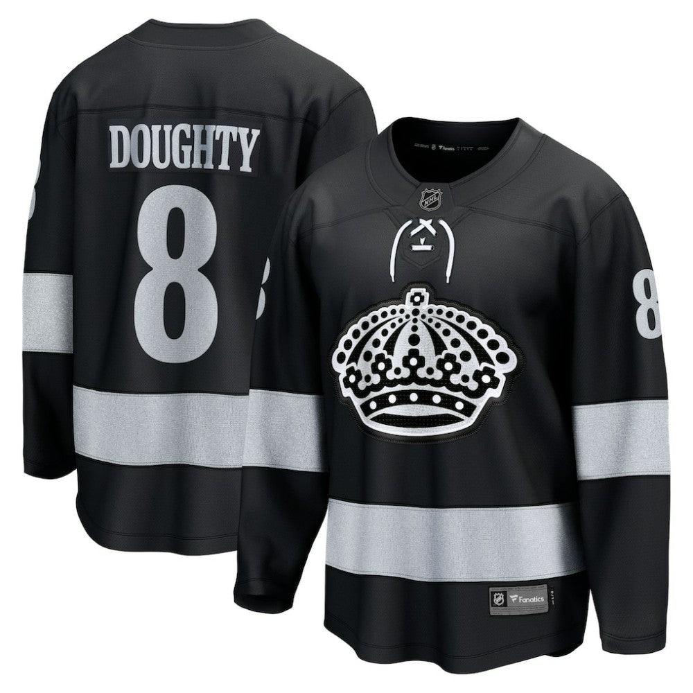 NHL Drew Doughty Los Angeles Kings Fanatics Alternate Breakaway Jersey - Black
