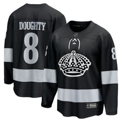 NHL Drew Doughty Los Angeles Kings Fanatics Alternate Breakaway Jersey - Black