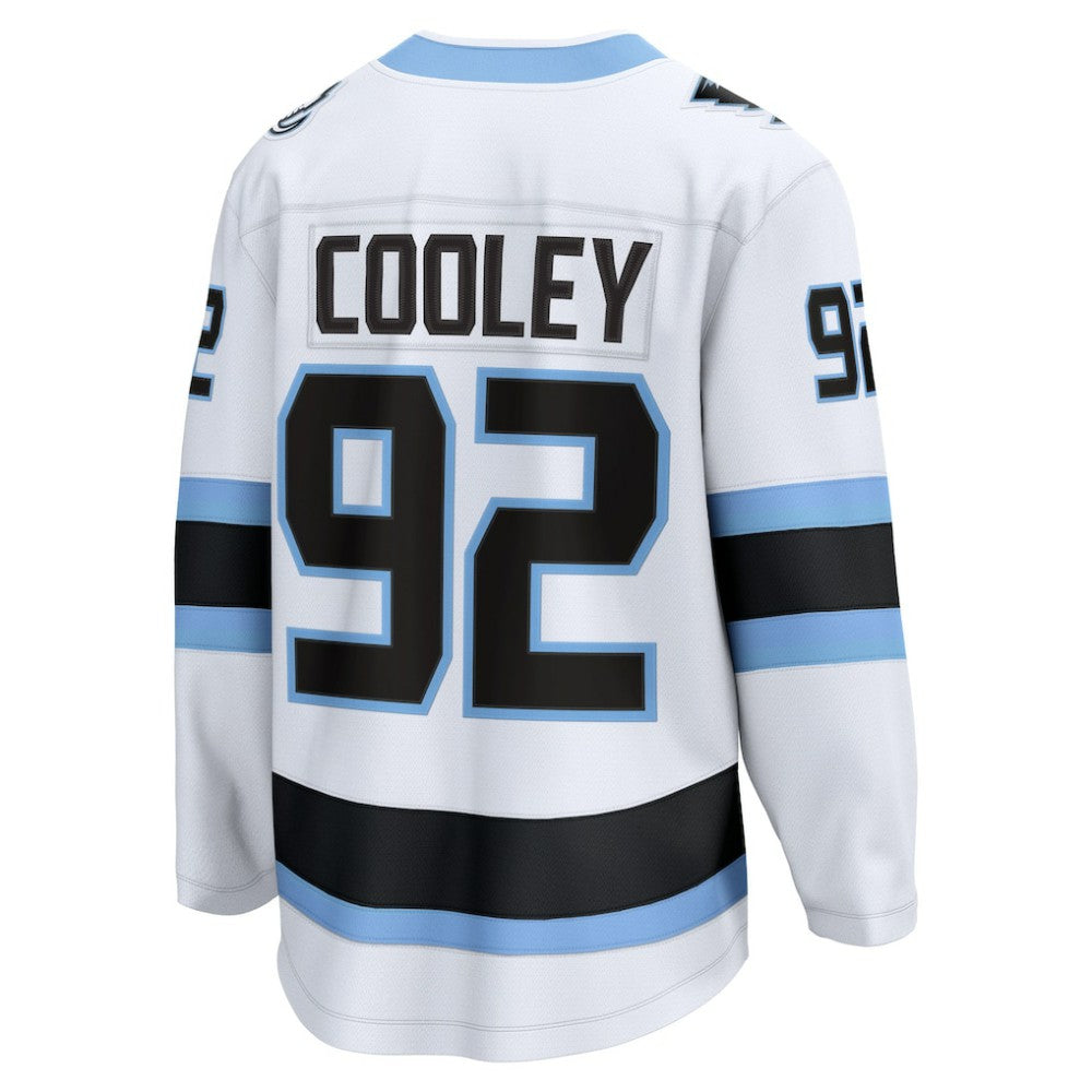 NHL Logan Cooley Utah Mammoth Fanatics Away Breakaway Player Jersey - White
