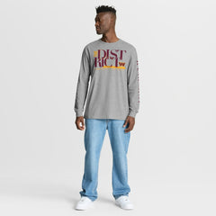 Washington Commanders Hometown Sweep Legacy Long Sleeve T-Shirt Heather Gray