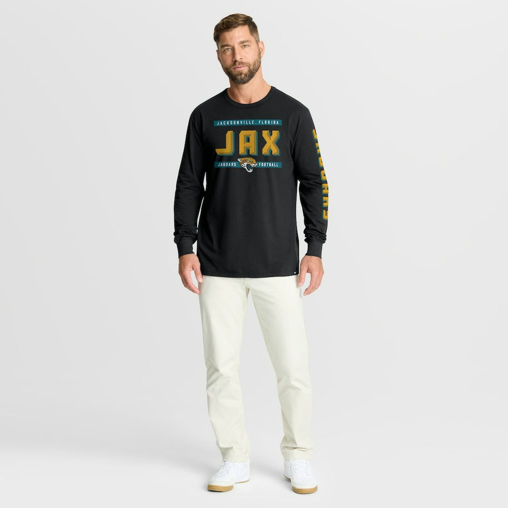 Jacksonville Jaguars Hometown Sweep Legacy Long Sleeve T-Shirt Black