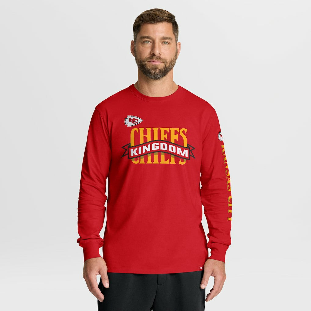 Kansas City Chiefs Hometown Sweep Legacy Long Sleeve T-Shirt Red