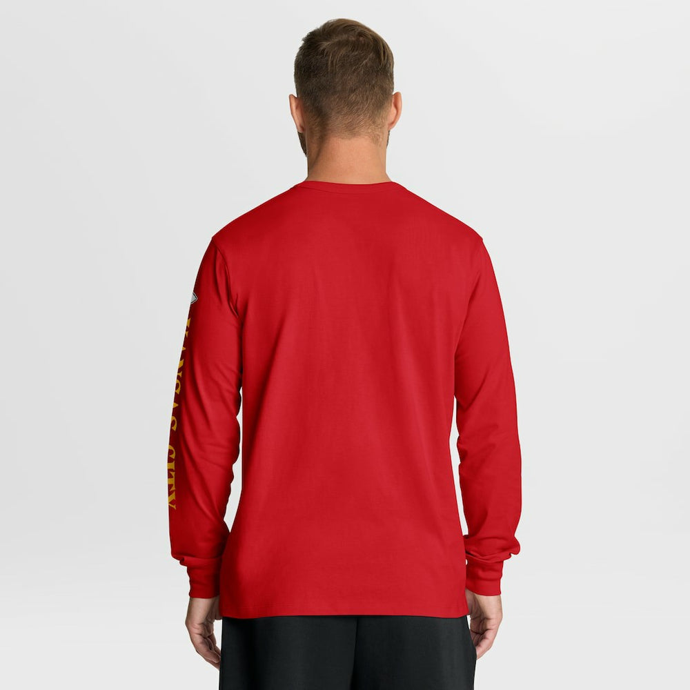 Kansas City Chiefs Hometown Sweep Legacy Long Sleeve T-Shirt Red