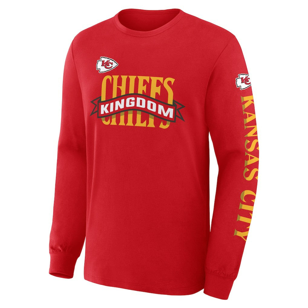 Kansas City Chiefs Hometown Sweep Legacy Long Sleeve T-Shirt Red