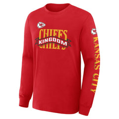 Kansas City Chiefs Hometown Sweep Legacy Long Sleeve T-Shirt Red