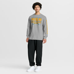 Los Angeles Chargers Hometown Sweep Legacy Long Sleeve T-Shirt Heather Gray