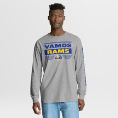 Los Angeles Rams Hometown Sweep Legacy Long Sleeve T-Shirt Heather Gray