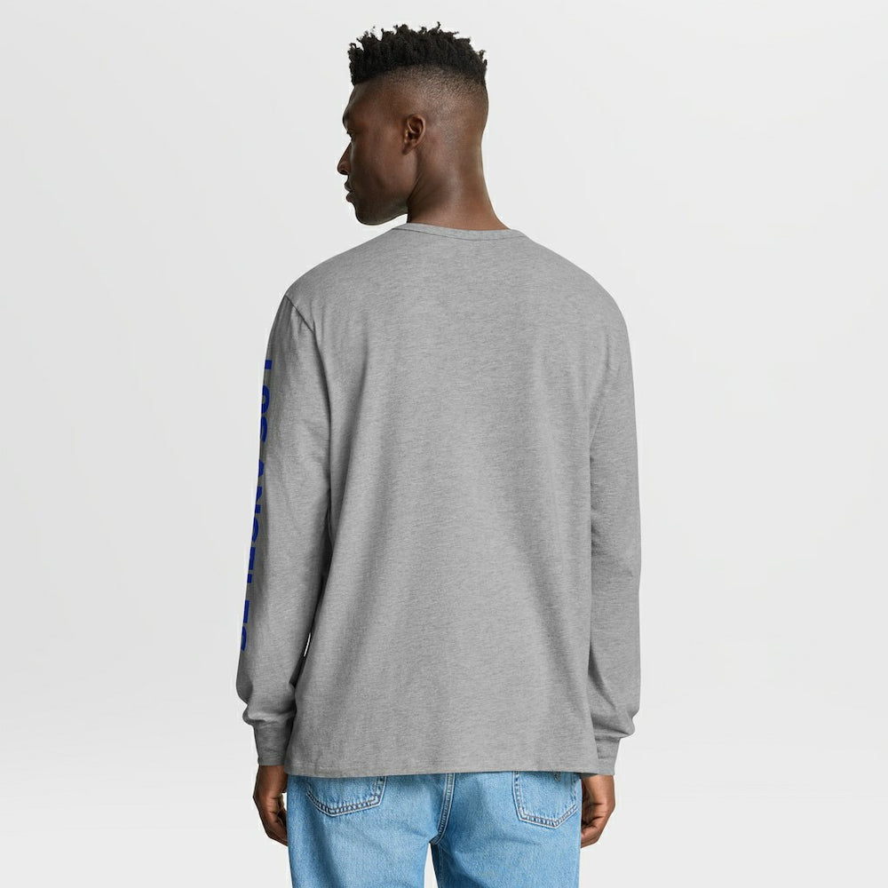 Los Angeles Rams Hometown Sweep Legacy Long Sleeve T-Shirt Heather Gray