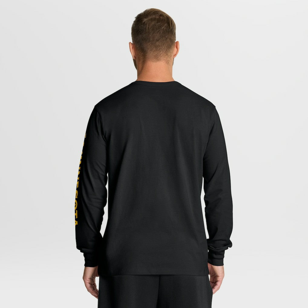Minnesota Vikings Hometown Sweep Legacy Long Sleeve T-Shirt Black