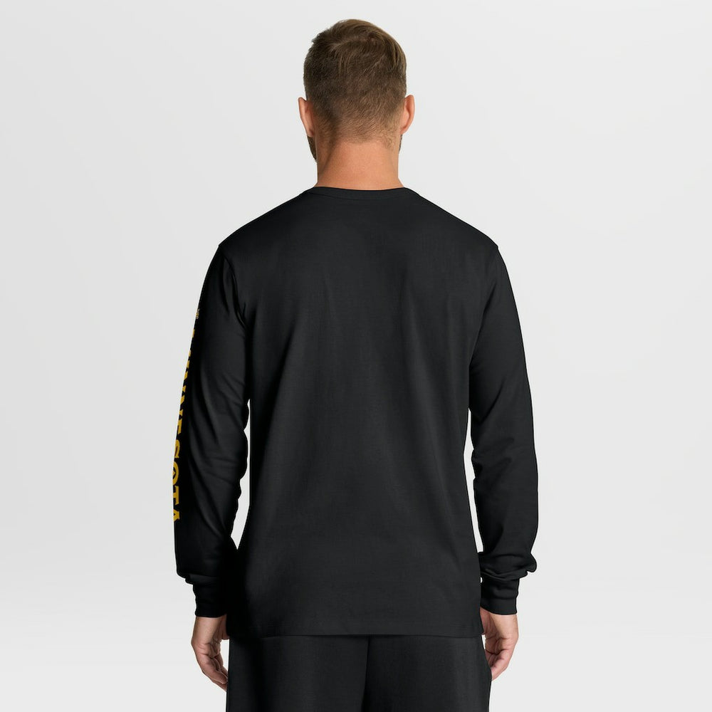 Minnesota Vikings Hometown Sweep Legacy Long Sleeve T-Shirt Black