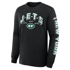 New York Jets Hometown Sweep Legacy Long Sleeve T-Shirt Black