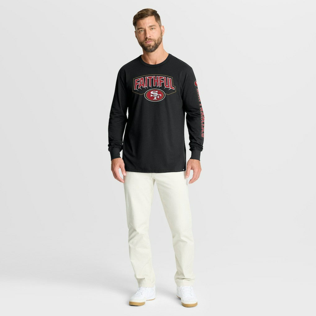 San Francisco 49ers Hometown Sweep Legacy Long Sleeve T-Shirt Black