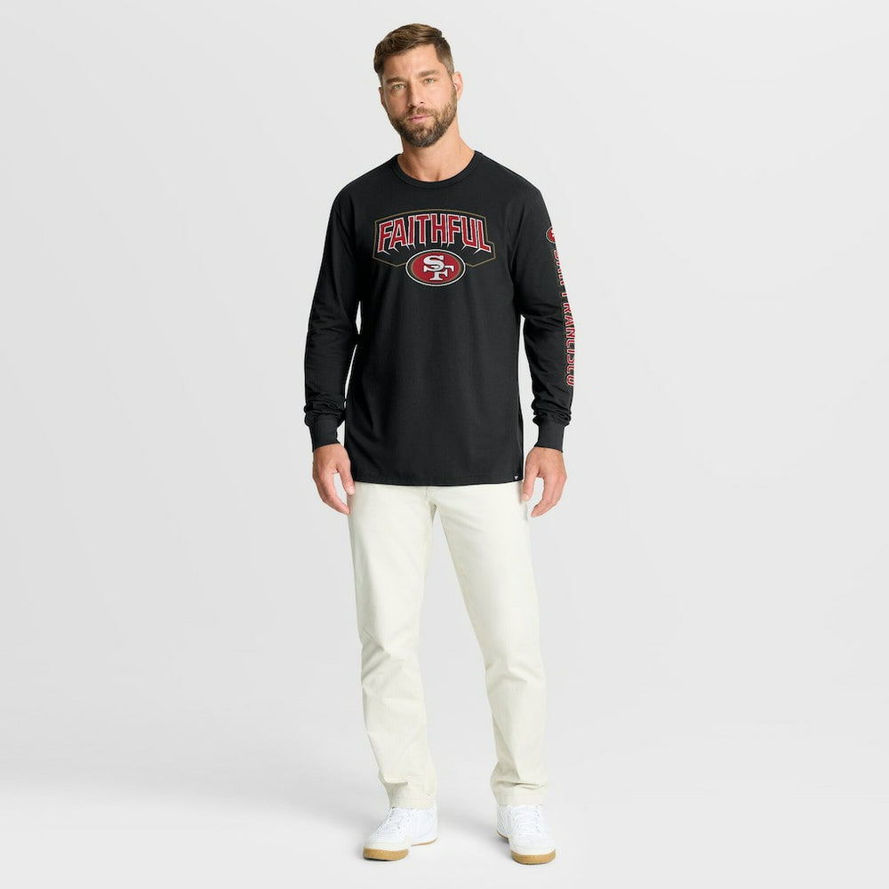 San Francisco 49ers Hometown Sweep Legacy Long Sleeve T-Shirt Black