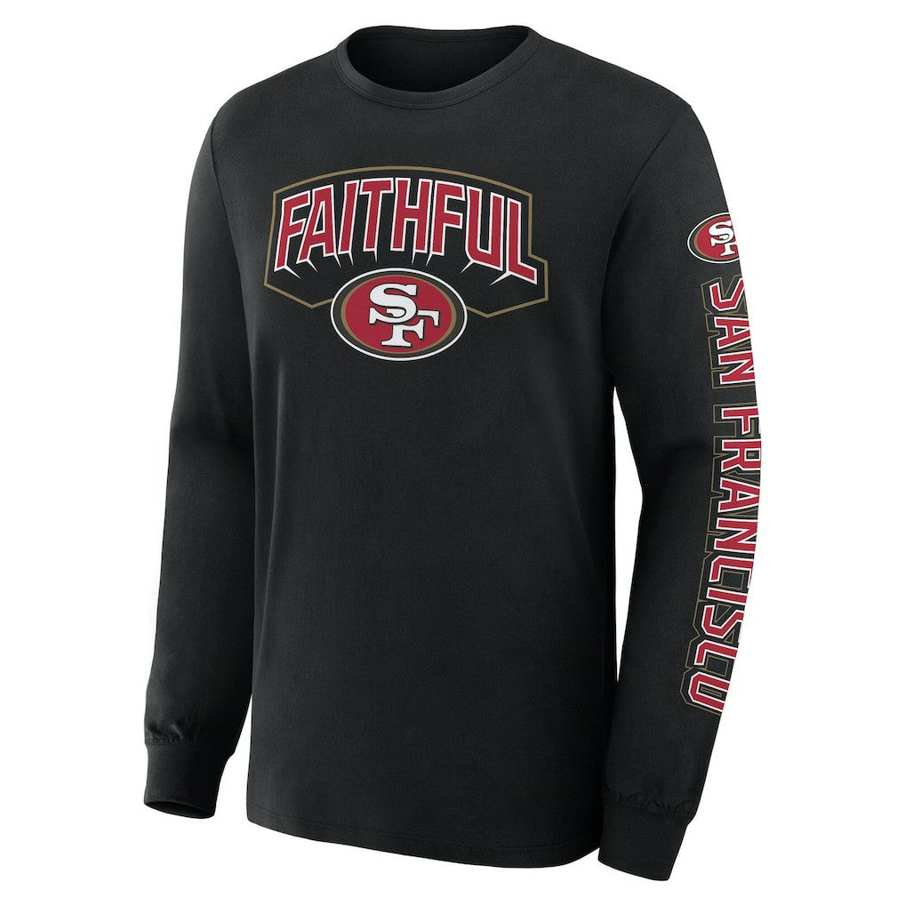 San Francisco 49ers Hometown Sweep Legacy Long Sleeve T-Shirt Black
