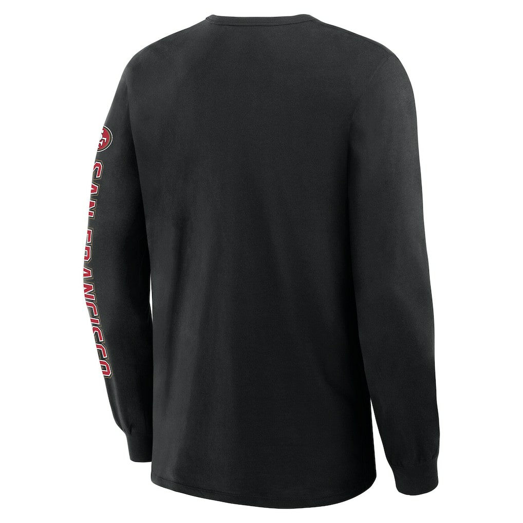 San Francisco 49ers Hometown Sweep Legacy Long Sleeve T-Shirt Black