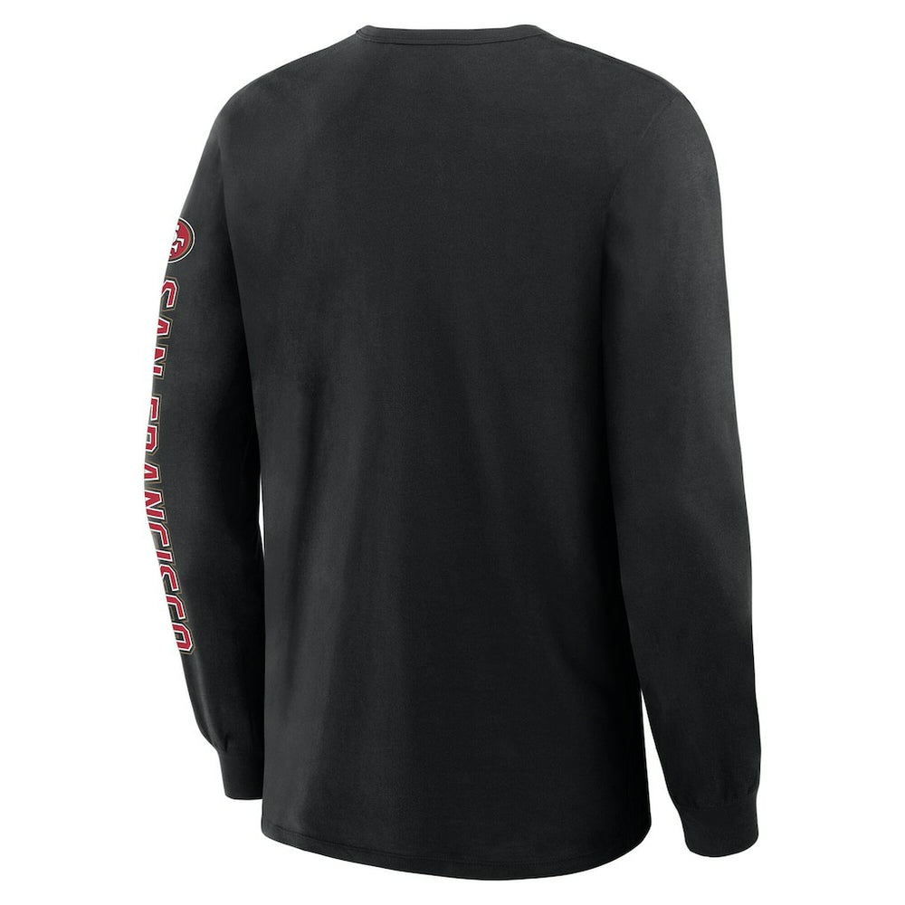 San Francisco 49ers Hometown Sweep Legacy Long Sleeve T-Shirt Black