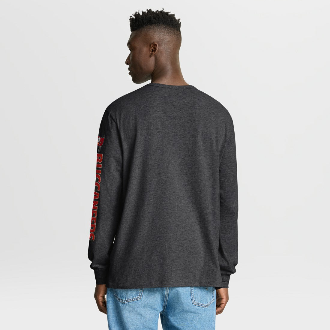 Tampa Bay Buccaneers Hometown Sweep Legacy Long Sleeve T-Shirt Heather Charcoal