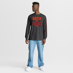 Tampa Bay Buccaneers Hometown Sweep Legacy Long Sleeve T-Shirt Heather Charcoal