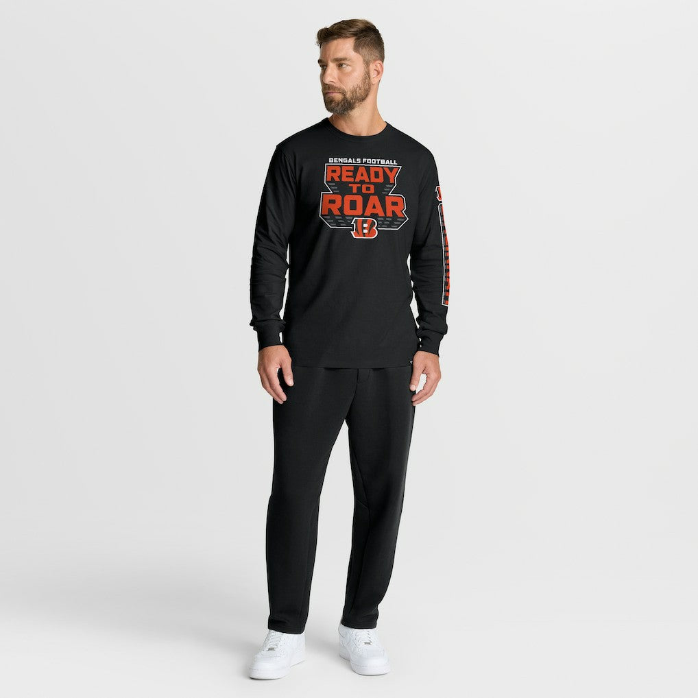 Cincinnati Bengals Hometown Sweep Legacy Long Sleeve T-Shirt Black
