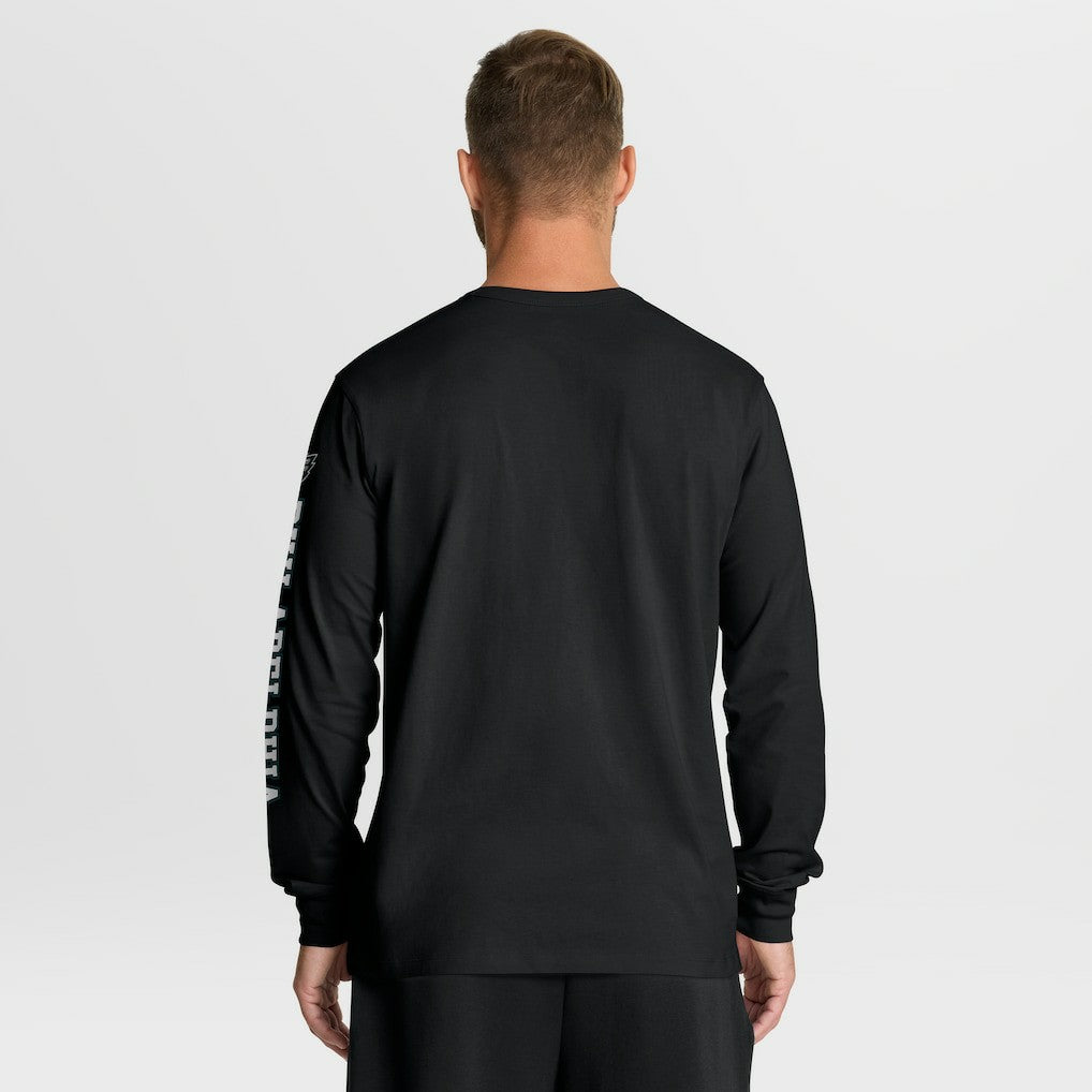 Philadelphia Eagles Hometown Sweep Legacy Long Sleeve T-Shirt Black
