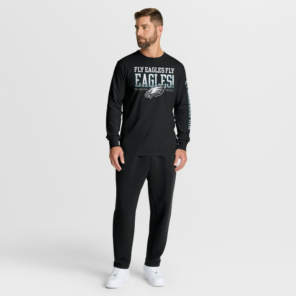 Philadelphia Eagles Hometown Sweep Legacy Long Sleeve T-Shirt Black