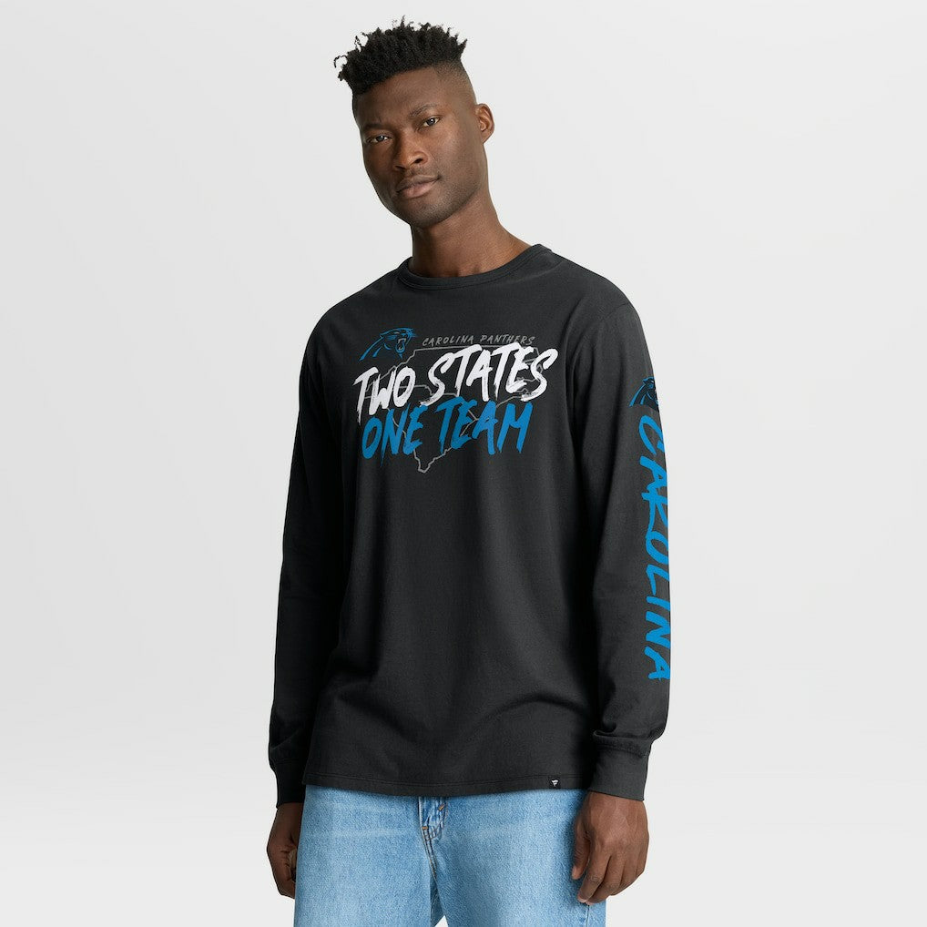 Carolina Panthers Hometown Sweep Legacy Long Sleeve T-Shirt Black
