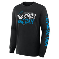 Carolina Panthers Hometown Sweep Legacy Long Sleeve T-Shirt Black