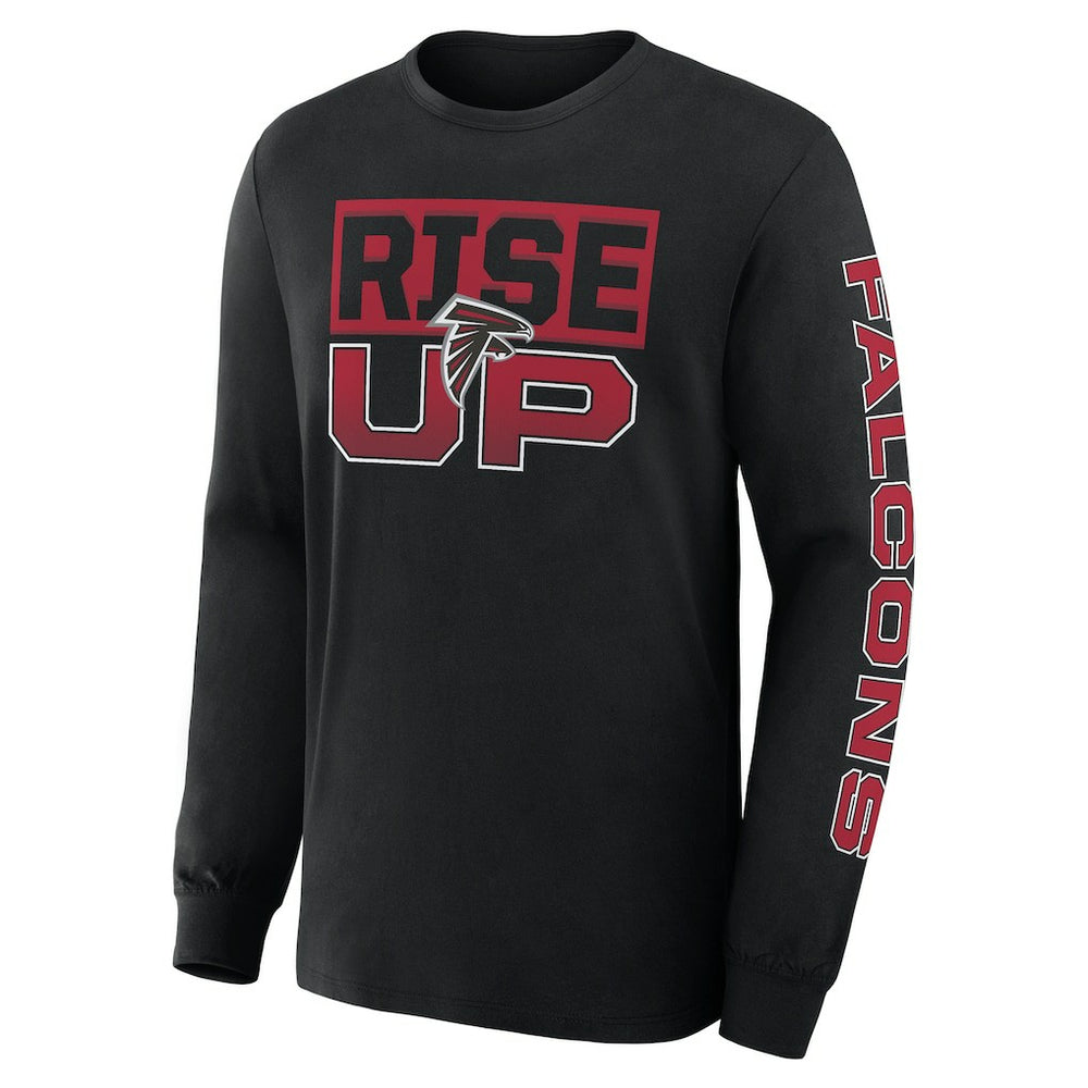 Atlanta Falcons Hometown Sweep Legacy Long Sleeve T-Shirt Black