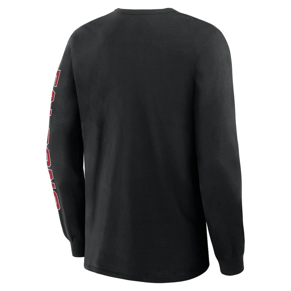 Atlanta Falcons Hometown Sweep Legacy Long Sleeve T-Shirt Black