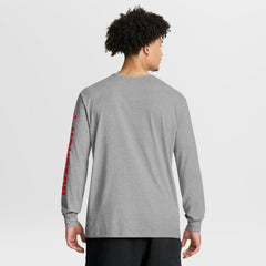 Houston Texans Hometown Sweep Legacy Long Sleeve T-Shirt Heather Gray
