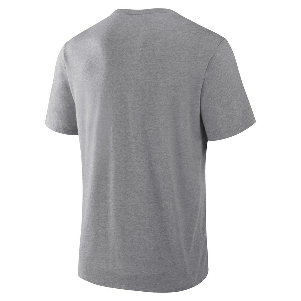Atlanta Falcons First Down Tribute Tri-Blend T-Shirt Heather Gray