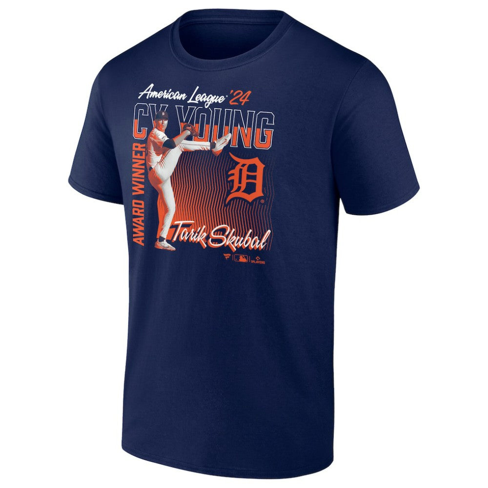Tarik Skubal Detroit Tigers Fanatics Player T-Shirt - Navy T-shirts