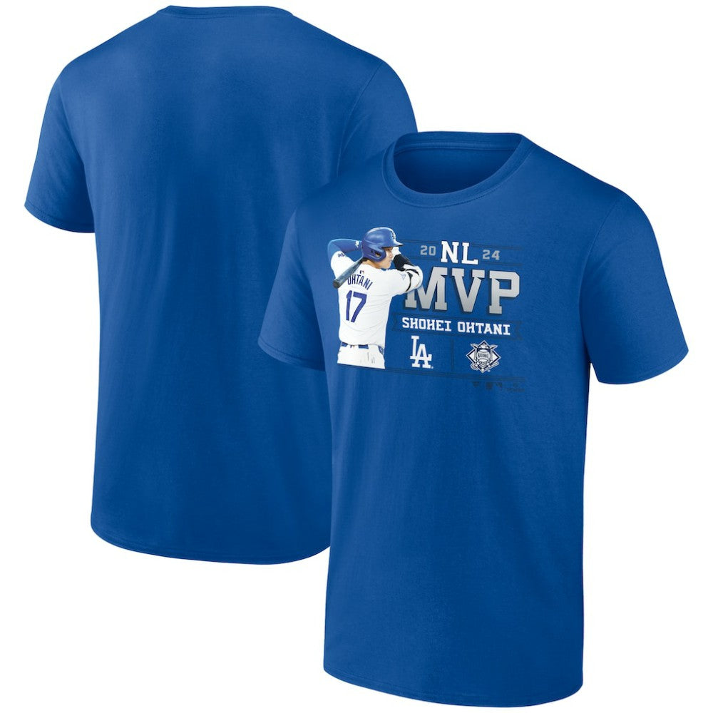 Shohei Ohtani Los Angeles Dodgers Fanatics MVP T-Shirt - Royal T-shirts