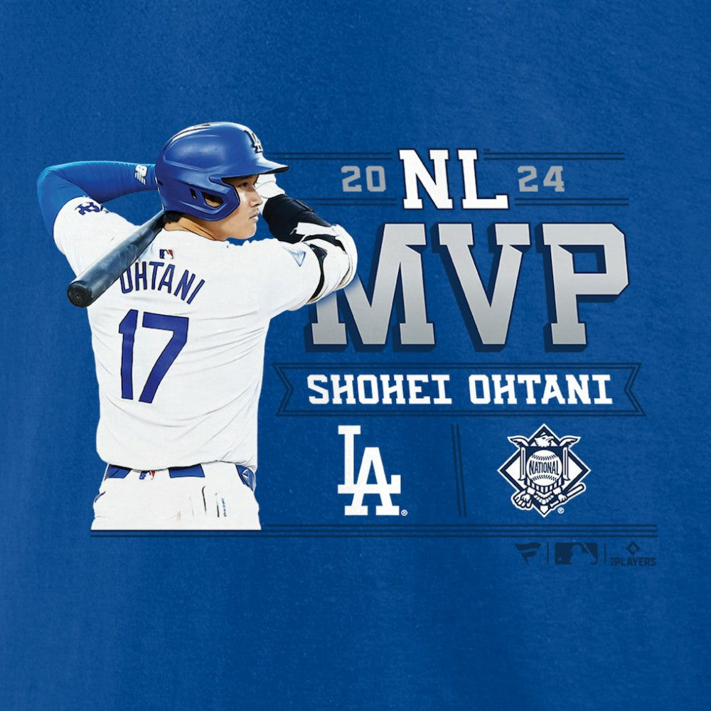 Shohei Ohtani Los Angeles Dodgers Fanatics MVP T-Shirt - Royal T-shirts