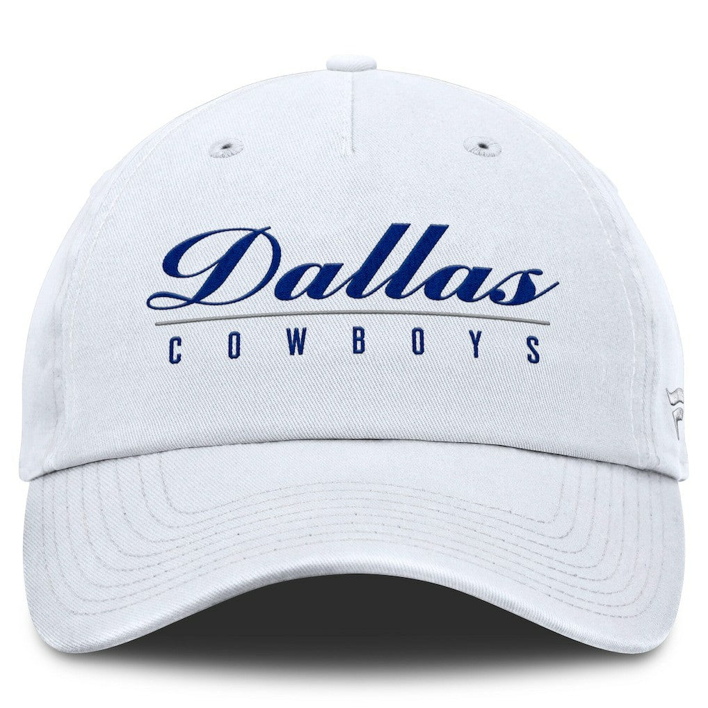 Dallas Cowboys Women's Heritage Harmony Adjustable Hat White
