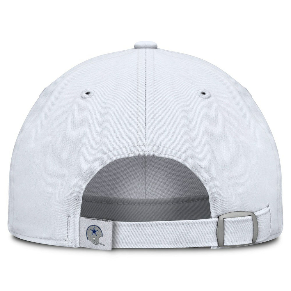 Dallas Cowboys Women's Heritage Harmony Adjustable Hat White